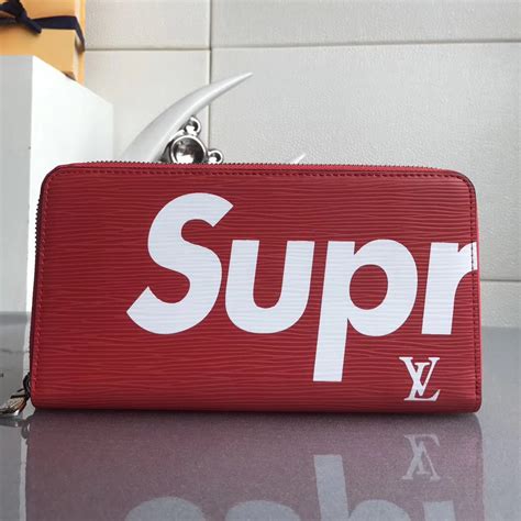 how much is a supreme louis vuitton wallet|louis vuitton x supreme cartera.